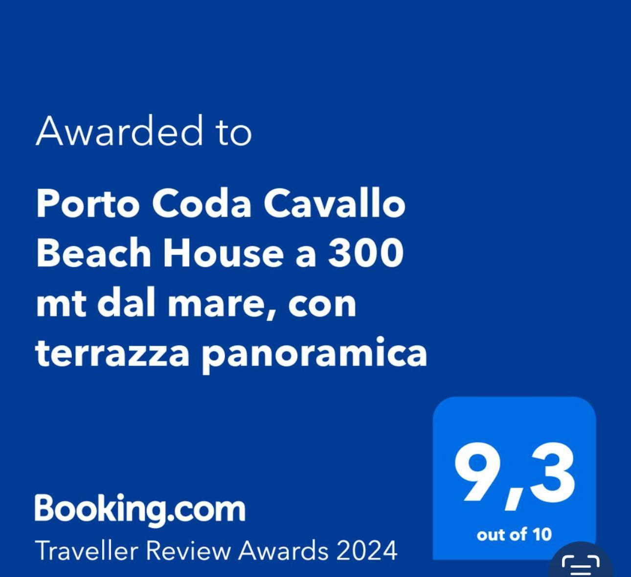 Porto Coda Cavallo Beach House A 300 Mt Dal Mare, Con Terrazza Panoramica Сан Теодоро Екстериор снимка